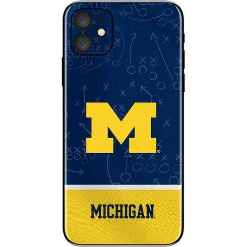 University of Michigan Jersey Split iPhone 11 Skin